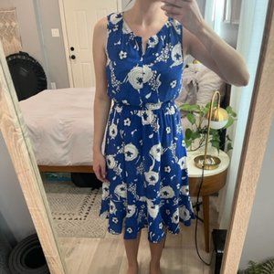 Talbots midi short sleeve dress